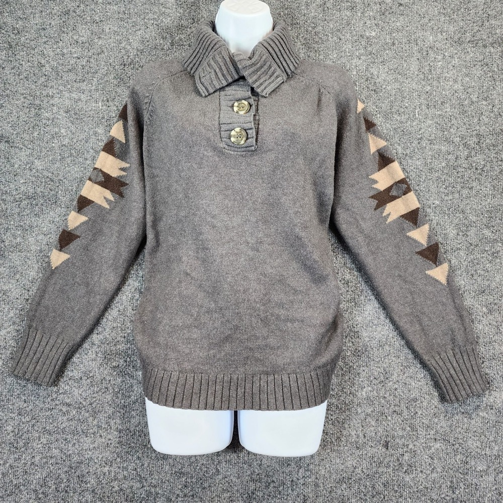 Ariat Madison Swtr Women Western Aztec Equestrian Ranch Cowgirl Sweater Size L